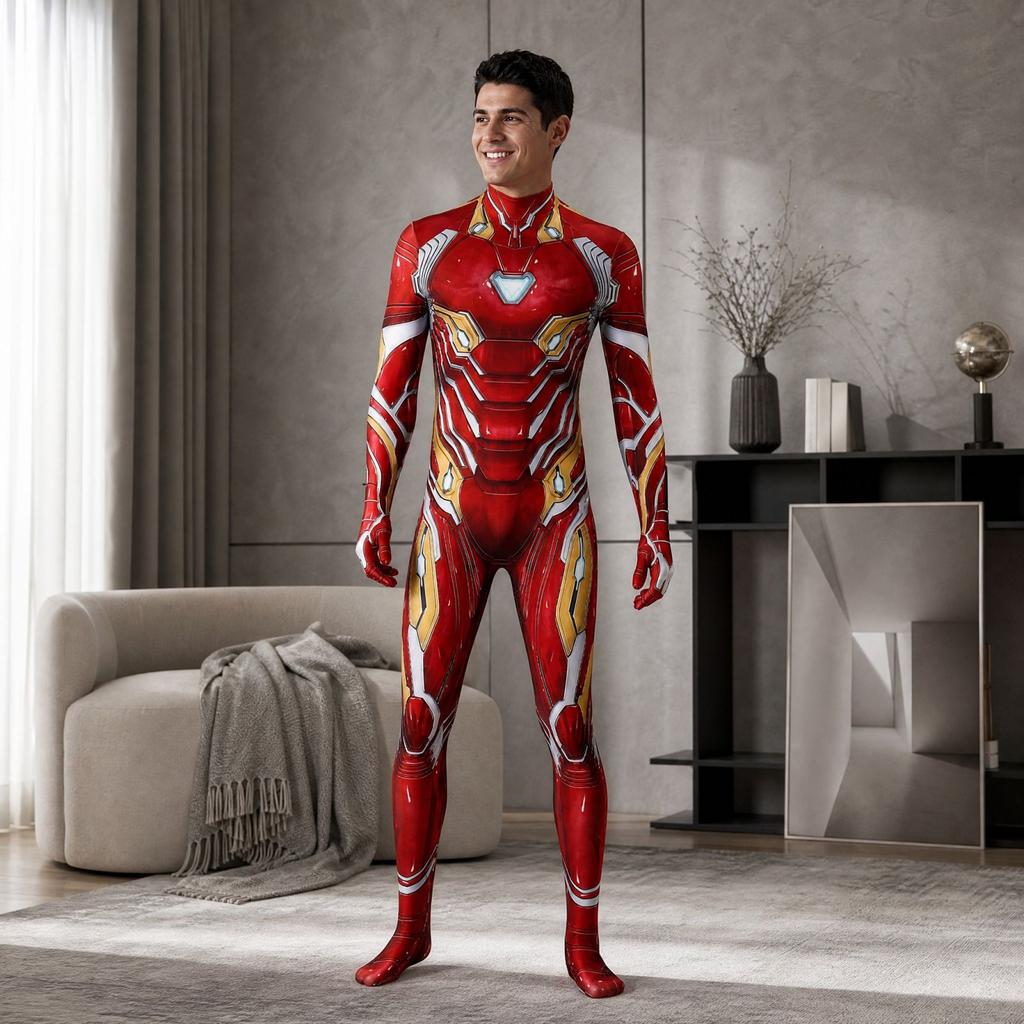Men's Cosplay Costume Suit for Role Play, Halloween and Themed Parties