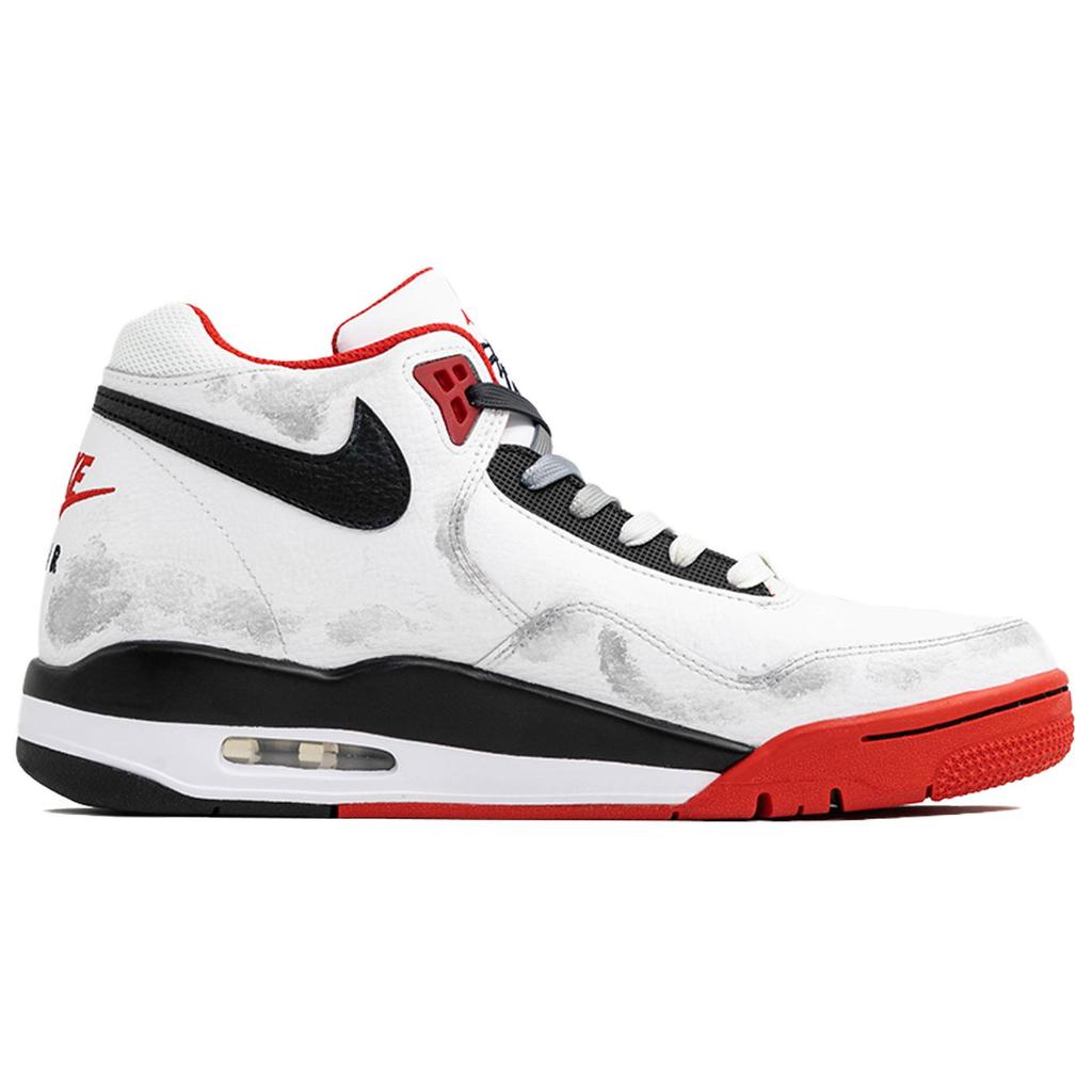 Nike Flight Legacy Vintage Basketball Shoes Men's Mid Top Red BQ4212-100(Team113-S-BOX)