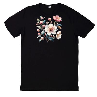 T-Shirt Frühlingsblumen Motiv Baumwolle