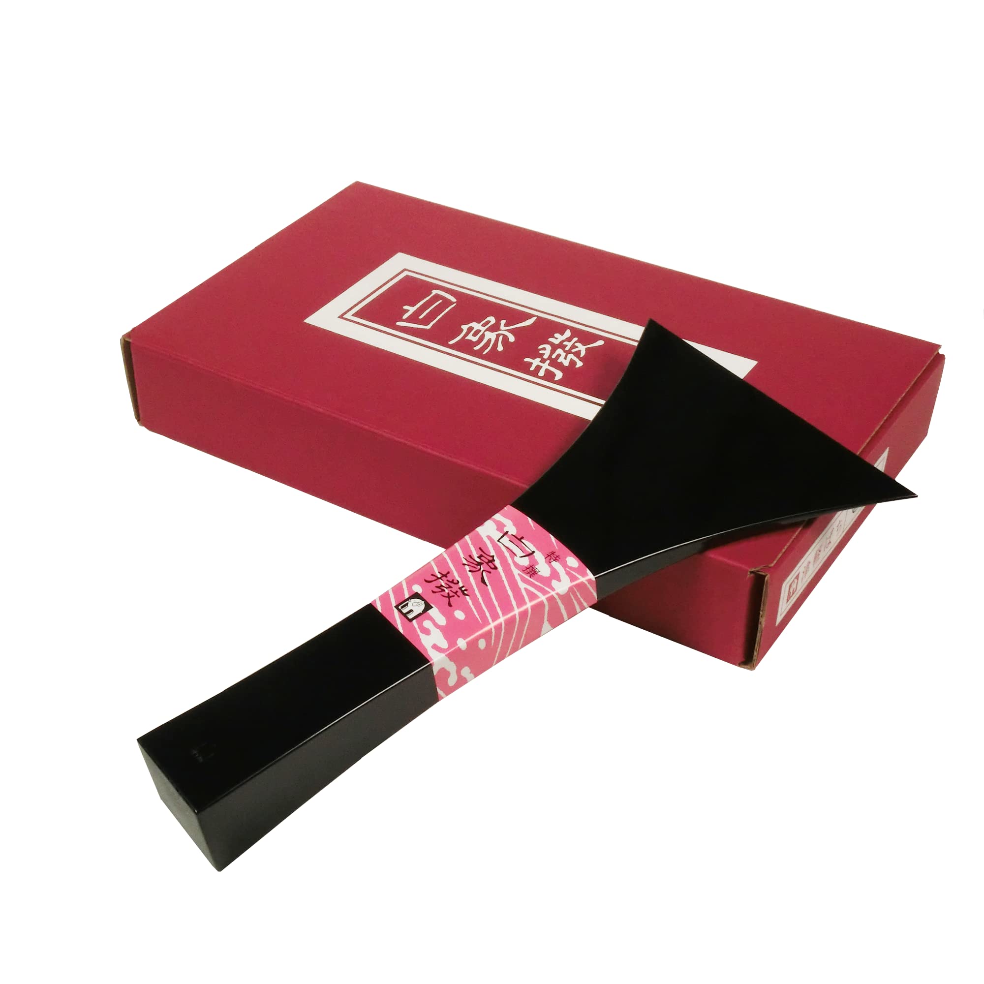 

Цугару сямисэн Пластиковый бачи марки «Белый слон» (нет. 14, Черный)