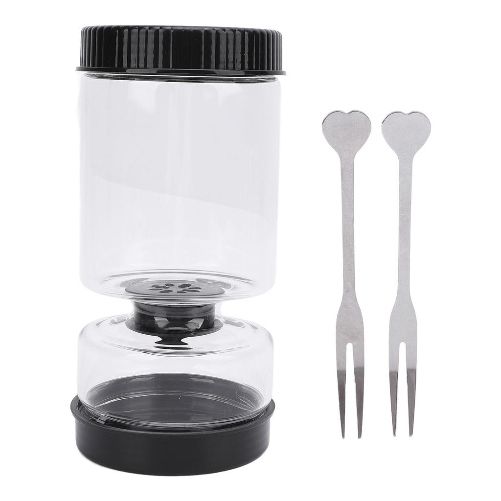 Szklany słoik na pikle Pojemnik do przechowywania żywności w kuchni Hermetyczny Ogórki Oliwki Koperkowy Słoik Klepsydra