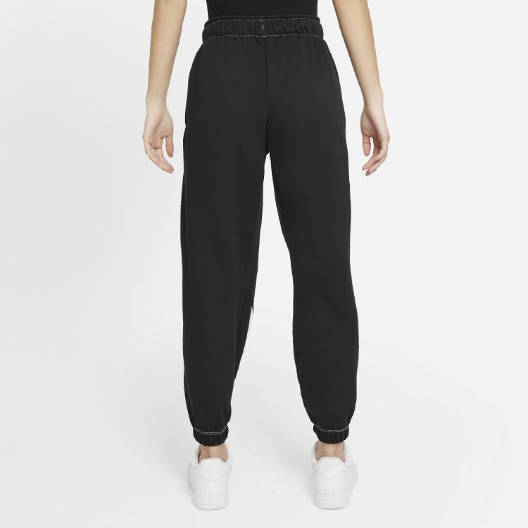 Nike Sportswear Women's Big Swoosh Fleece Joggers Black White For Women DD5583-010