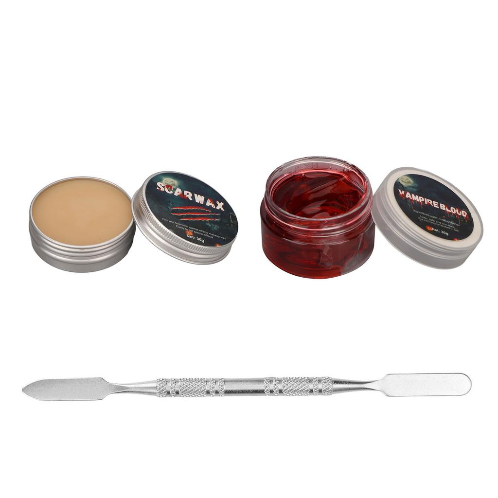 Halloween SFX Makeup Kit Form Scar Wound Safe Skin Friendly Multi Purpose Special Effects Makeup Kit for Halloween Party