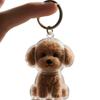 Dog Shape Dog Hair Storage Box Hair Grooming Puppy Pendants Pet Hair Keychain  Jewelry Gift