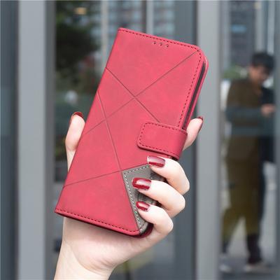 Luksusowe skórzane etui na telefon na dla Samsung Galaxy S25 FE Edge S24+ Plus S23 Ultra S25E 5G Etui Couqe Magnetyczny portfel Klapka