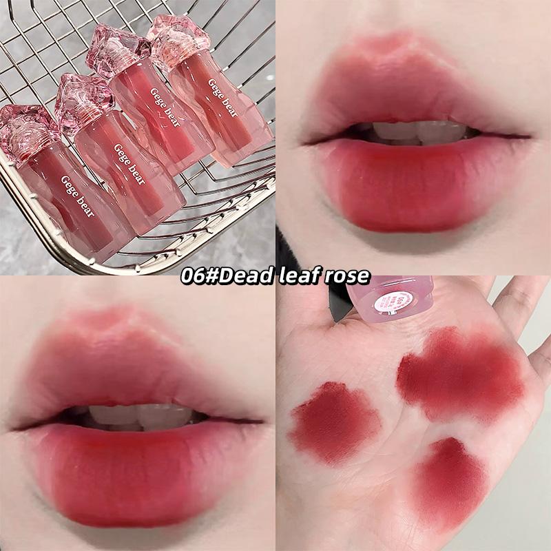 Gege Bear Velvet Mist Cream Lip Mud