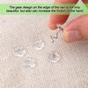 100 Pcs Bed Skirt P, Upholstery Twist P Bedskirts Holders or Fasteners Fabric and Slipcover P Spiral Push P with Clear Heads for Fixed Bed Skirt Sofa