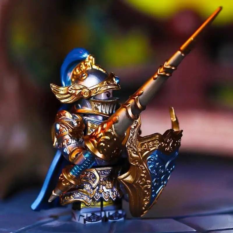 Lich King Medieval Round Table Knights Building Block Anime Sir Kay/Gaheris Bricks Action Figure Collection Model Toy Gifts