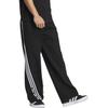 adidas X Guangui Co-Branded FW23 Gestreifte Strick-Jogginghose mit Kordelzug und lockerer Passform Unisex-Hose Schwarz JE1119
