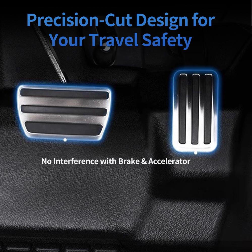 For BYD Equation 2025 Leopard 3 Titanium 3 Set TPE Car Floor Mats & Cargo Liners Waterproof Protector Auto Interior Accessories