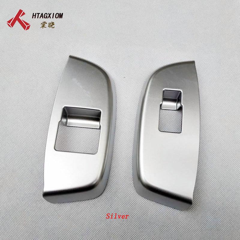 Chrome Window Lift Switch Interior Door Handle Armrest Panel for Nissan Nv200 Evalia 2010 2018 Decoration Car Styling Sticker