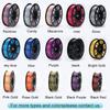 High Quality Colorful 3D Printing Filament rainbow Color Source Factory Customizable Plastic Rods Tri-Color PLA Silk Filament