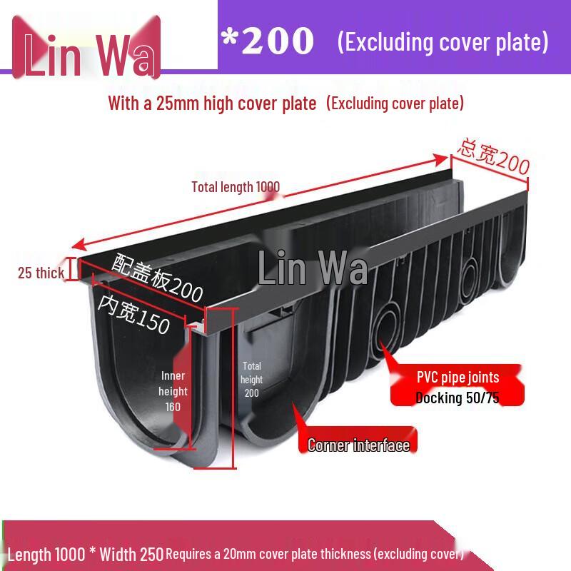 Linwa U-Shaped Drainage Channel