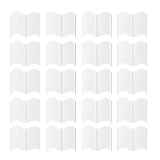 20 stk Kantgjerde Enkel installasjon Høy seighet universal gangvei Landskap Kantplante Border Yard Supply