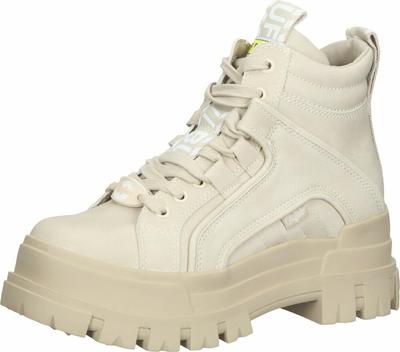 Buffalo Aspha NC Mid Bootie Flat Women's Beige Sneakers