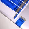 LARGEST-60 Non- Residue! Self-Destructible, Tamper Evident, Void Security Hologram Labels 110mm X 30mm, Two Parts Unique Double Serial Numbers and