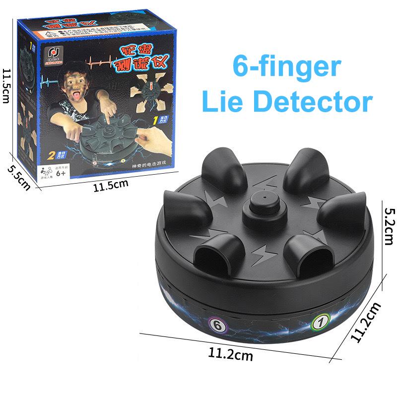 

1 шт. Захопливий детектор брехні «Рулетка», детектор брехні «Шість пальців», тест, шокуюча гра для пальців, іграшка для вечірки з друзями, сімейної вечірки, настільна гра