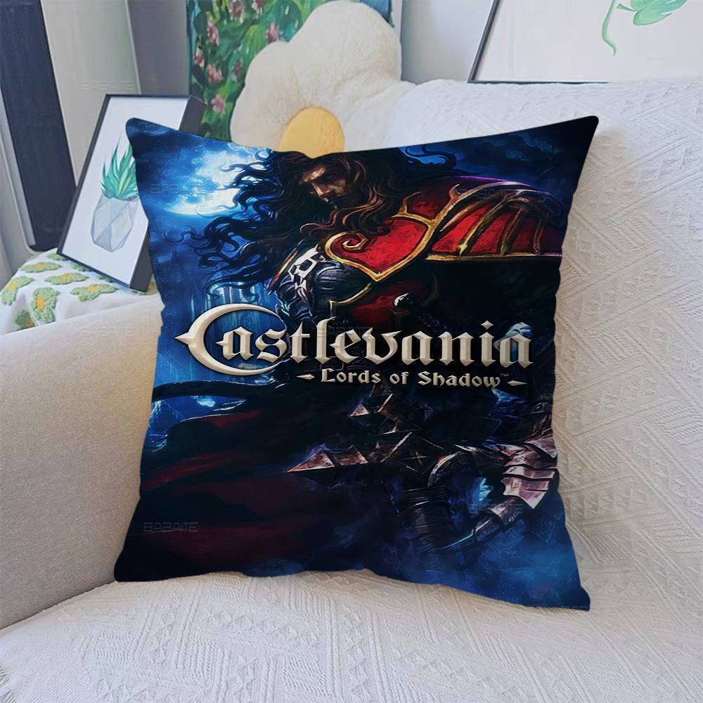 C-Castlevania Аниме Игра Декоративная Эстетика Комнаты Наволочка Домашний Декор Спальня Диван-Кровать Подушка для Дивана Наволочка 45x45 30cmx30cm