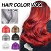 30ml Temporary Hair Color Wax Travel Portable Long Lasting Disposable Hair Dying Wax for Eyebrow Beards Coloring Wax Red/Grey