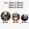 Anime Game Reverse 1999 Circular Brooches Cartoon Character Enamel Pins Backpack Clothing Hat Jewelry Badge Accessory XMAS Gifts