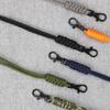 Heavy Duty Paracord Lanyard Necklace Whistles Strap Braided Keychain Lanyard for Outdoor Activities,Camera,Wallets Keys