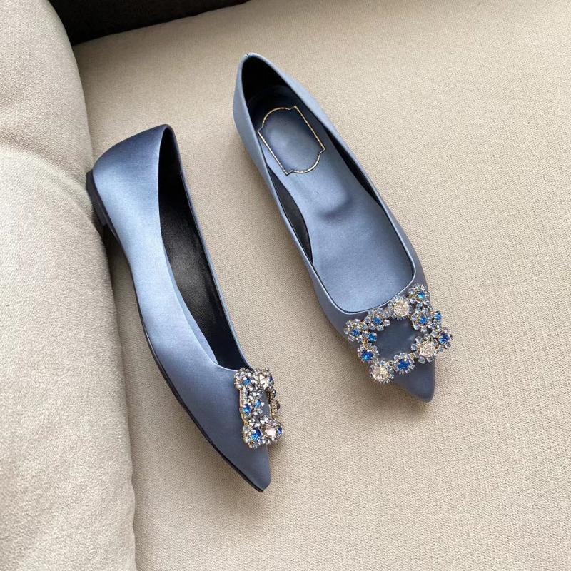 

Свадебные туфли на высоком каблуке с квадратной пряжкой, женские туфли, новые весенние туфли из кожи и шелка со снежинками на шпильках 36