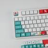 Coral Sea Keycaps Full Set 128 for Key Keycap PBT Sublimation DA Height for Mechanical Keyboard for MX H Keys S