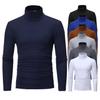 Men's Warm T-shirt Long Sleeved Warm Top Winter Sweater Warm Sports Shirt Casual Underwear High Neck Shirt Sports Top Sports Shirt