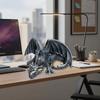 Gothic Black Dragon Sculpture Resin Dragon Decoration Dragon Ornaments  Desk Statue