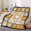 Little Mouse Eating Cheese Blanket - Soft Flannel Bedspread Suitable for Seasons, Cozy Bedding with Mouse & Cheese, Machine Washable Couch Throw for a