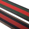 Mahuangshi Green & Red Wide Shoulder Cowhide Crossbody Strap