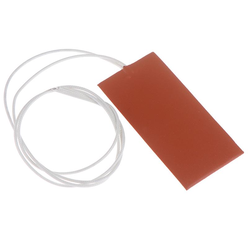 

15 Вт 12 В 5*10 см масляный бак двигателя силиконовый нагревательный коврик резиновый нагревательный коврик согревающий one size