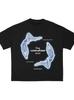 2026 New Summer Unisex Loosefitting Crew Neck Tshirt with Dropped Shoulders Casual Trendy and Fashionable Street Style