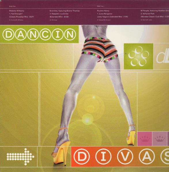 

12inch Record VARIOUS Dancin Divas E65034 EPIC 1996 US Dance Electronica Used