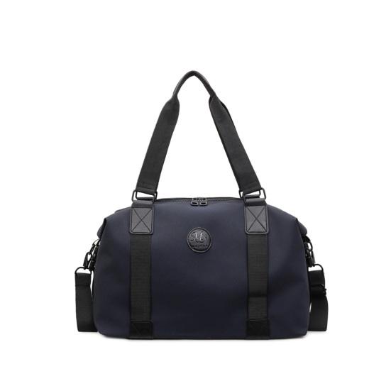 

Unisex Gym Tote Duffel Bag with Wet Pocket Weekender Tote Overnight Duffel for Men Women Workout Travel Swimming Dance синій