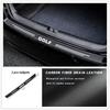 HAT1 Carbon Fiber Anti Scratch Scuff Pedal For VW Golf 4 5 6 7 R400 TCR MK2 MK4 MK5 MK6 MK7 Car Door Sill Protector Stickers