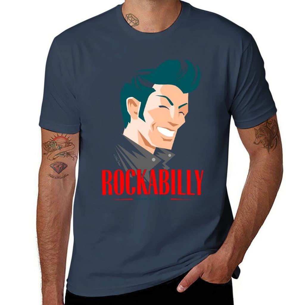 Rockabilly Way of Life N TShirt Big and Tall Loose Fit TShirt