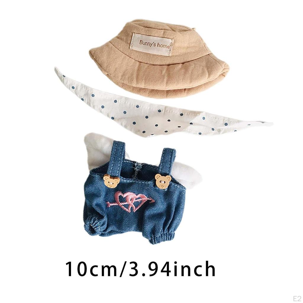 17 cm Plush Doll Clothes Stuffed Animals Accessories Fashion Photo Props DIY