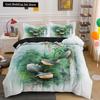 Cartoon Bird Print King Queen Duvet Cover Colorful Cute Pet Birds Bedding for Adult Fashion Animal 2/3pcs Polyester Quilt Cover