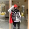 Autumn and winter new cotton vest women's stand-up collar wear cotton clothes vest vest jacket vest