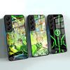 B-BenS 10 Phone Case For Samsung S26 S25 S24 FE S23 S22 S21 Plus S20 Ultra Note20Ultra Black Glass Cover