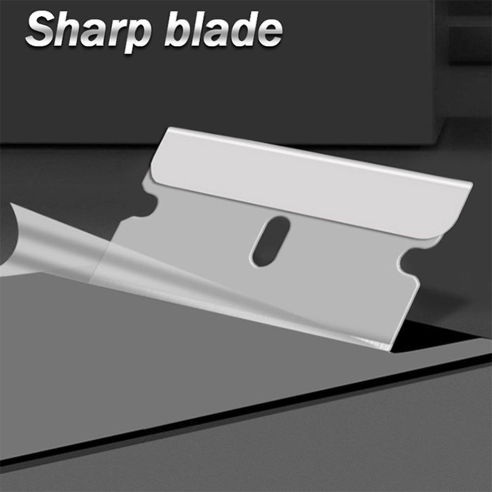 Single Edge Squeegee Stainless Steel Razor Scraper Multi-Purpose Scraper  Car Wrap Film