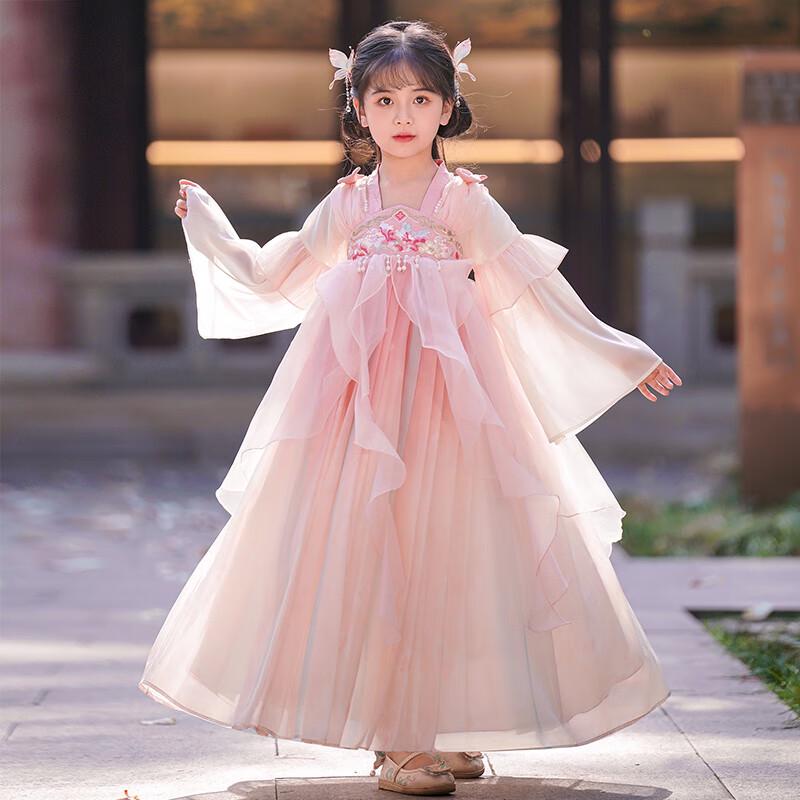 Anneyol Girls' Chinese Style Hanfu Princess Dress