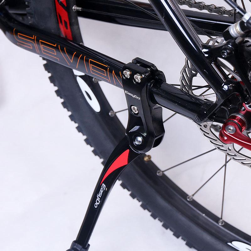EasyDo KA59 Aluminum Bike Kickstand | Adjustable 24"-29" Mountain Bike Support Stand