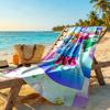 Fall Guys Adventure Beach Towel Quick-Dry Soft Microfiber Comfortable Lightweight Perfect for Traveling Yoga Camping and Swimming