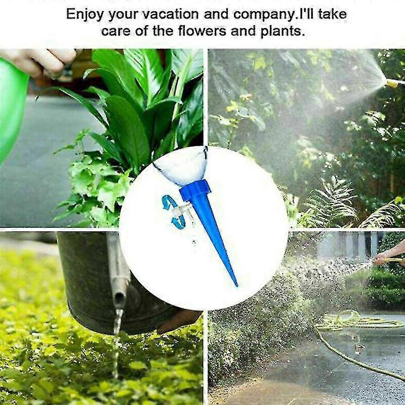 Automatic Garden Plant Drip Self Watering Spikes Stake Flower Water Device
