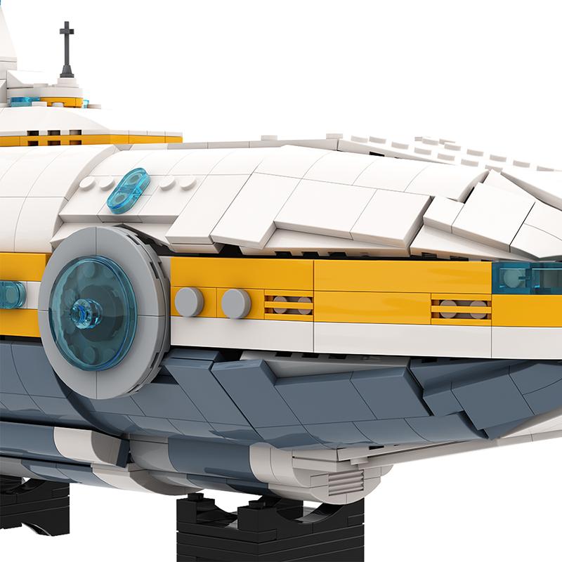 LA MIA CREAZIONE Gioco Subnautica Seamoth Veicolo Sottomarino Collezione Blocchi da Costruzione Kit Giocattoli Ideale per Bambini Regali per Bambini Blocchi Giocattolo