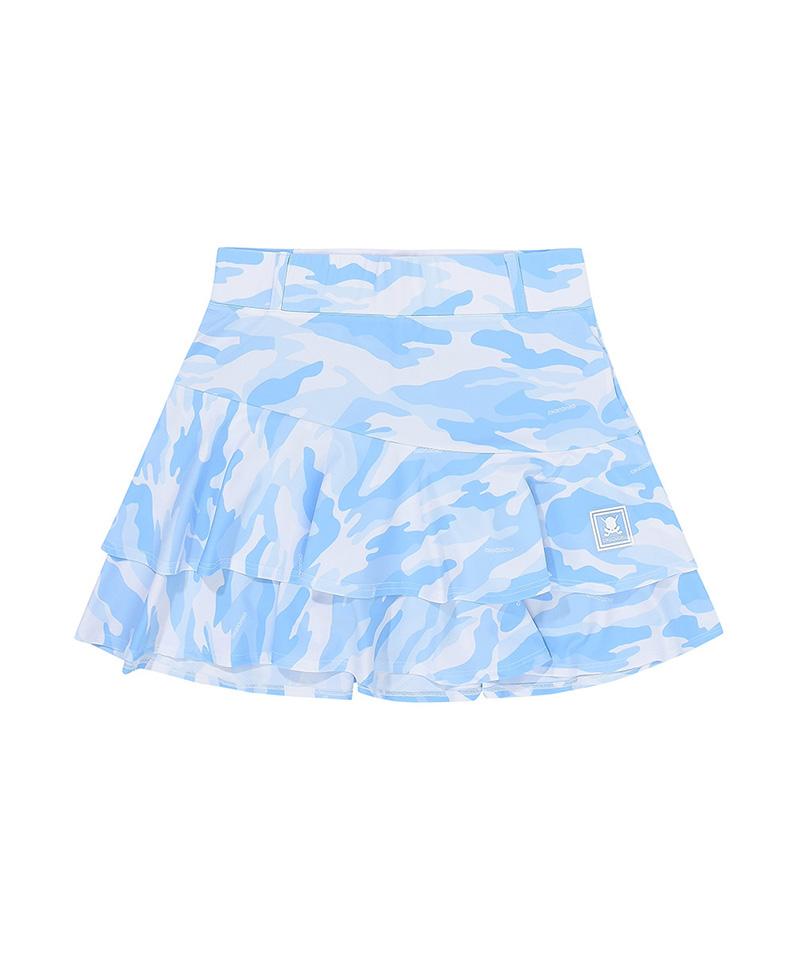 Chuku Chu C23M-Sk003W Camo Double Skirt (Blue)