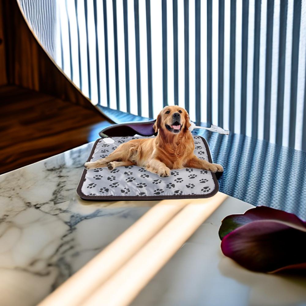 Household Waterproof Pet Electric Blanket Cat Dog Winter Warming Pad Power-Off Protection Bite-Resistant Mat Bed