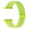 Apple Watch Bracelet - MY-MONTRE - 38/40/41 Mm - Woven Nylon - Light Yellow - Lightweight Breathable